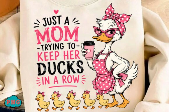 Download Funny Duck Mom Mama Life Mother's Day - Fun Collection